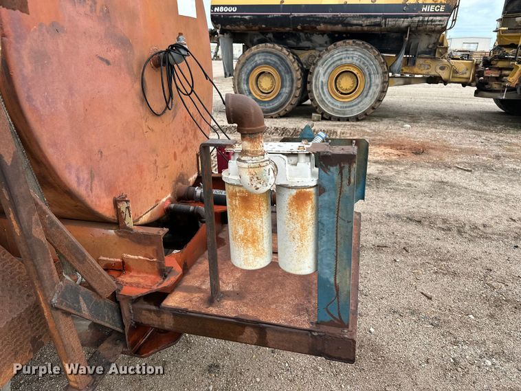 image for item DP8914 Shop built tank trailer