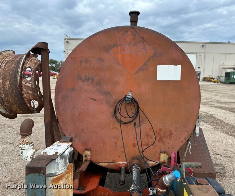 image for item DP8914 Shop built tank trailer