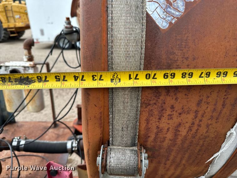 image for item DP8914 Shop built tank trailer