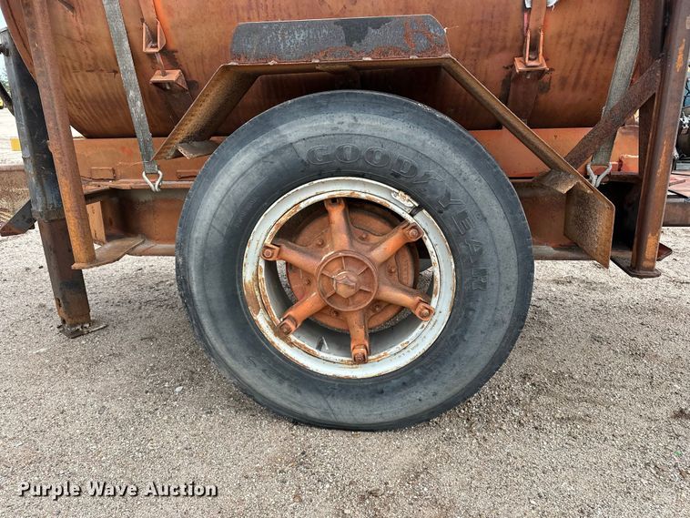 image for item DP8914 Shop built tank trailer