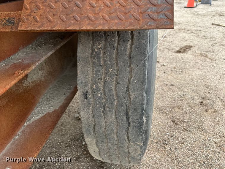 image for item DP8914 Shop built tank trailer