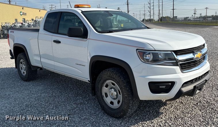 image for item DU1372 2016 Chevrolet Colorado Ext. Cab pickup truck
