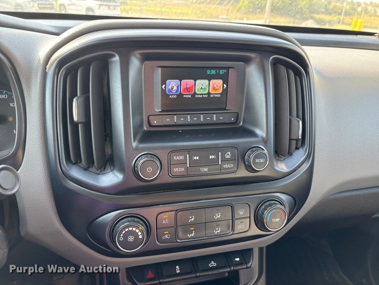 image for item DU1372 2016 Chevrolet Colorado Ext. Cab pickup truck