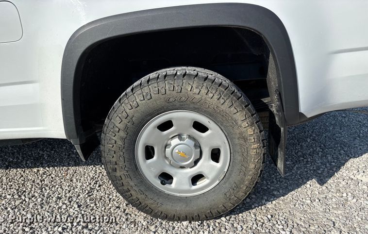 image for item DU1372 2016 Chevrolet Colorado Ext. Cab pickup truck