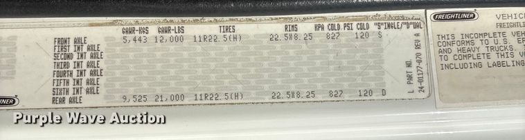 image for item DU1374 2005 Freightliner FL70 bucket truck