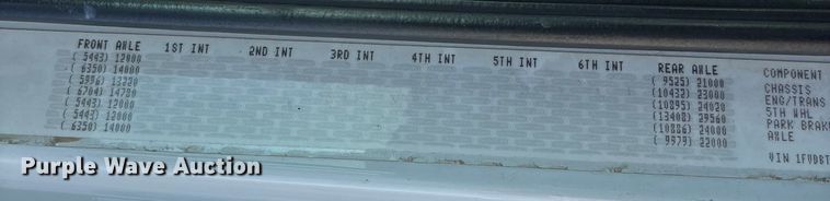 image for item DU1374 2005 Freightliner FL70 bucket truck