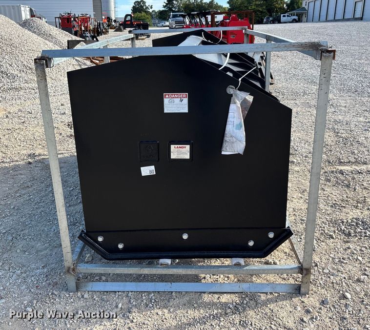 image for item DU1384 Landy SP84 skid steer snow pusher