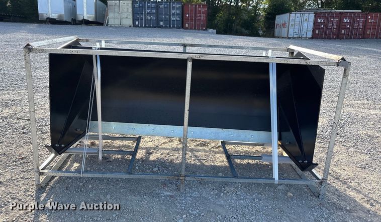 image for item DU1384 Landy SP84 skid steer snow pusher