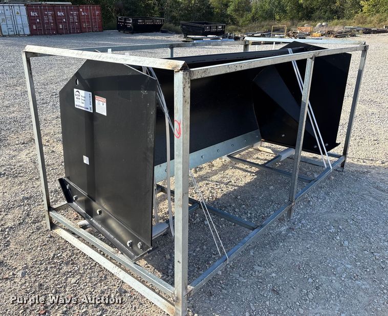 image for item DU1384 Landy SP84 skid steer snow pusher