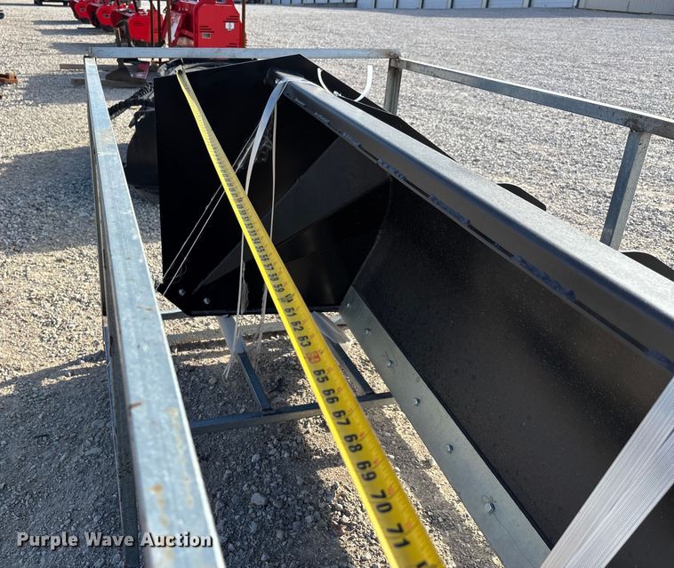 image for item DU1384 Landy SP84 skid steer snow pusher