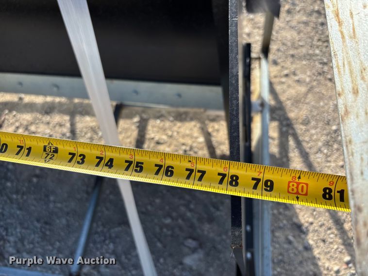 image for item DU1384 Landy SP84 skid steer snow pusher