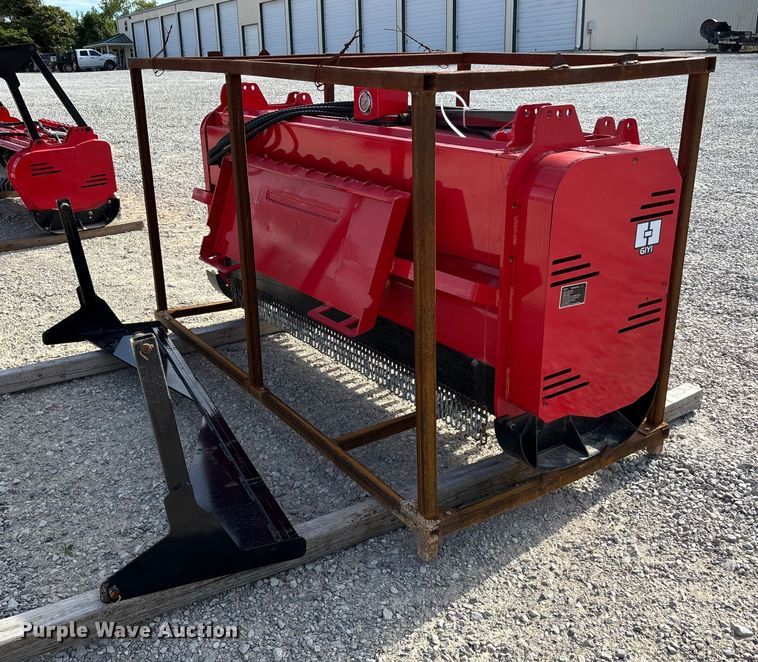 image for item DU1386 2025 GIYI GY-72pro skid steer mulcher