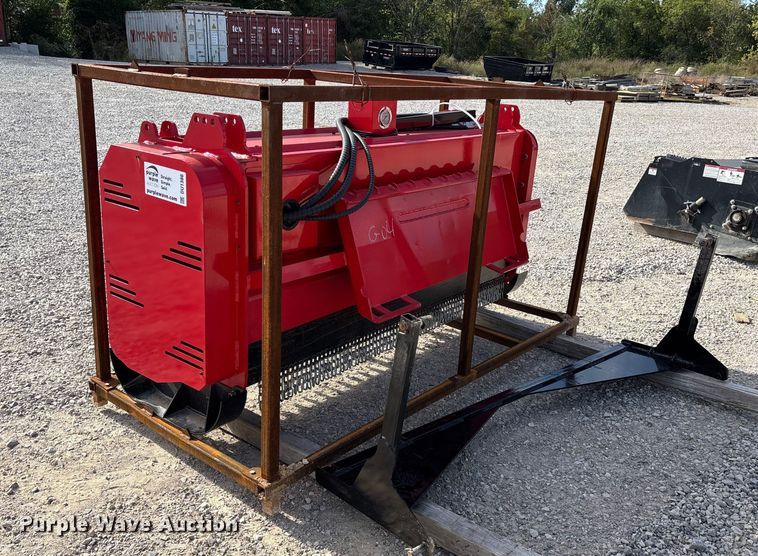 image for item DU1386 2025 GIYI GY-72pro skid steer mulcher