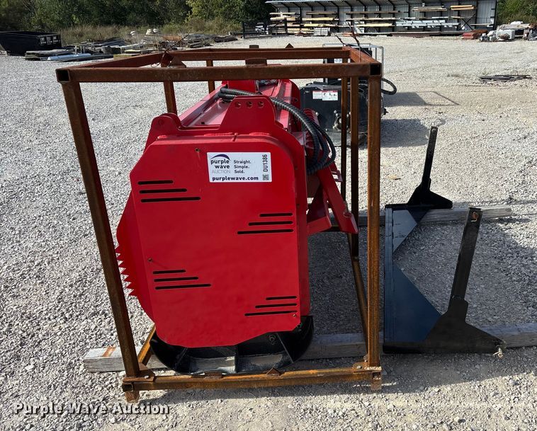 image for item DU1386 2025 GIYI GY-72pro skid steer mulcher