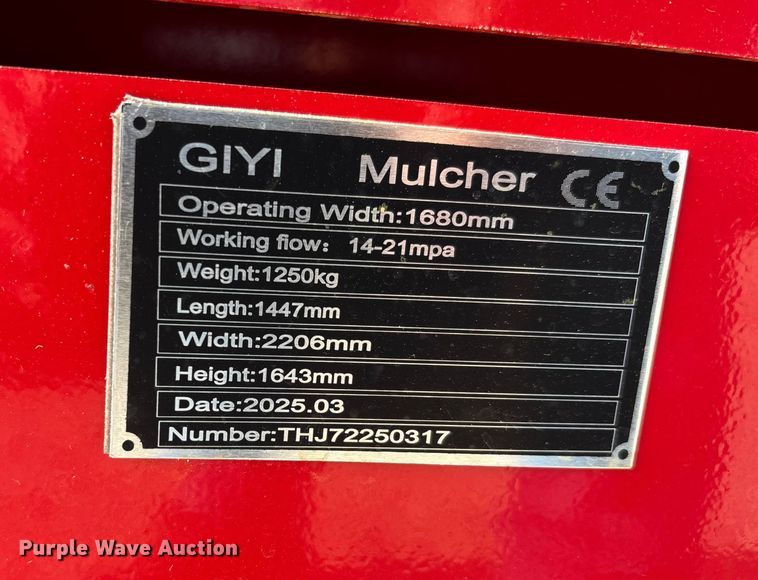 image for item DU1387 2025 GIYI 72