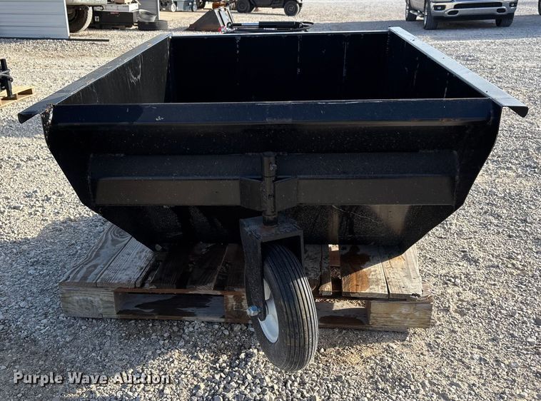 image for item DU1393 Kit Containers LLC MSS-WB compact utility loader dump hopper