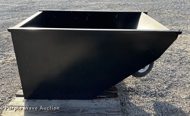 image for item DU1393 Kit Containers LLC MSS-WB compact utility loader dump hopper