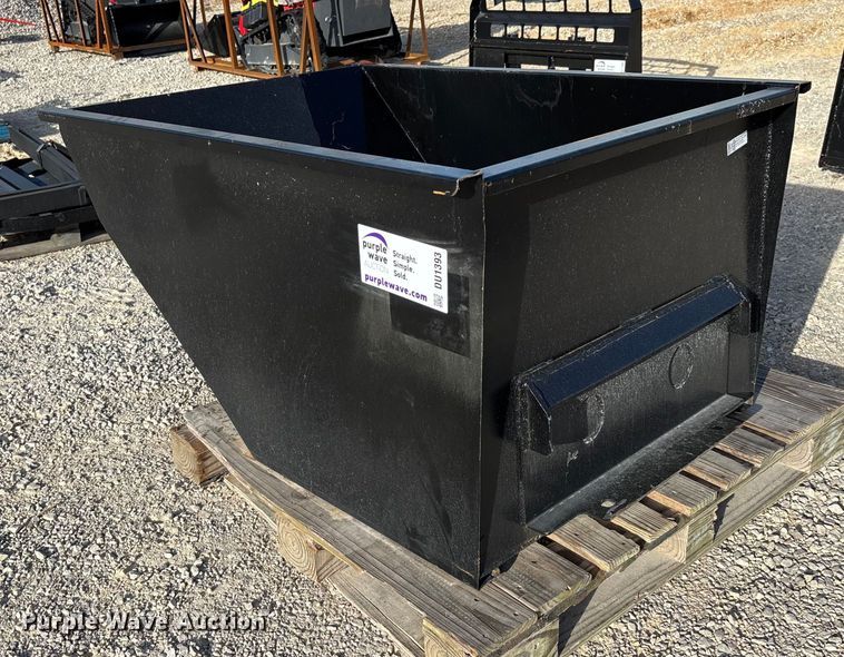 image for item DU1393 Kit Containers LLC MSS-WB compact utility loader dump hopper