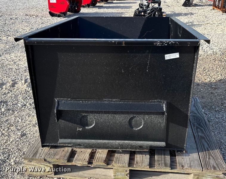 image for item DU1393 Kit Containers LLC MSS-WB compact utility loader dump hopper