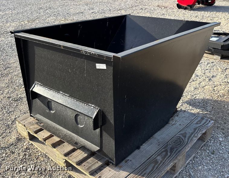 image for item DU1393 Kit Containers LLC MSS-WB compact utility loader dump hopper