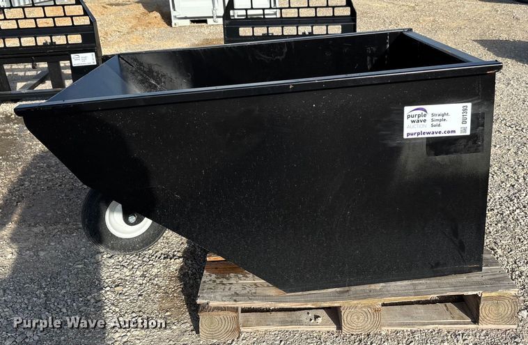 image for item DU1393 Kit Containers LLC MSS-WB compact utility loader dump hopper