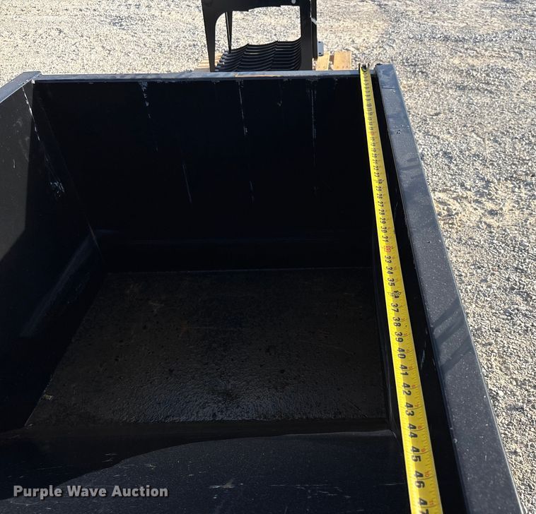 image for item DU1393 Kit Containers LLC MSS-WB compact utility loader dump hopper