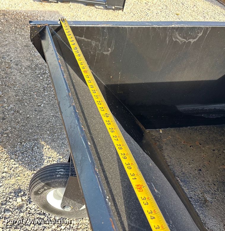 image for item DU1393 Kit Containers LLC MSS-WB compact utility loader dump hopper