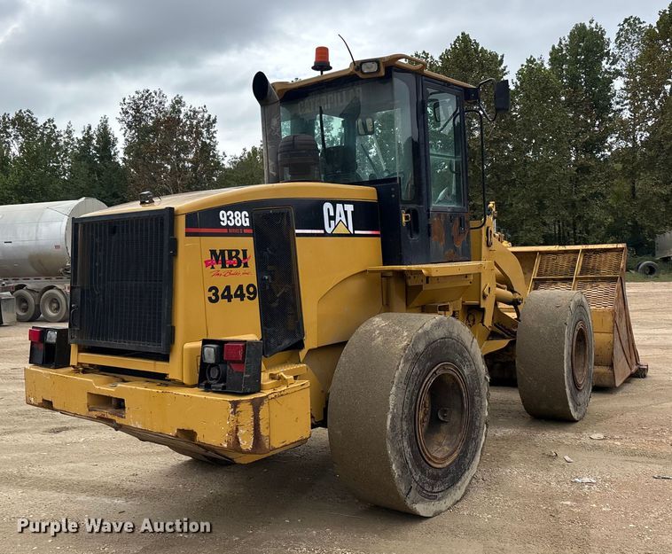 CARGADOR FRONTAL 2008 CATERPILLAR 938GSERIESII