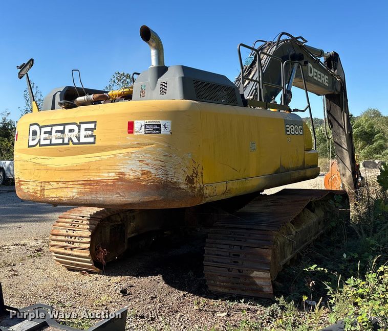 image for item DU1407 2015 John Deere 380G LC excavator