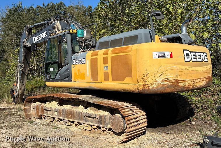 image for item DU1407 2015 John Deere 380G LC excavator