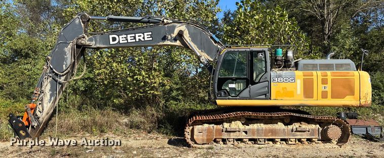 image for item DU1407 2015 John Deere 380G LC excavator
