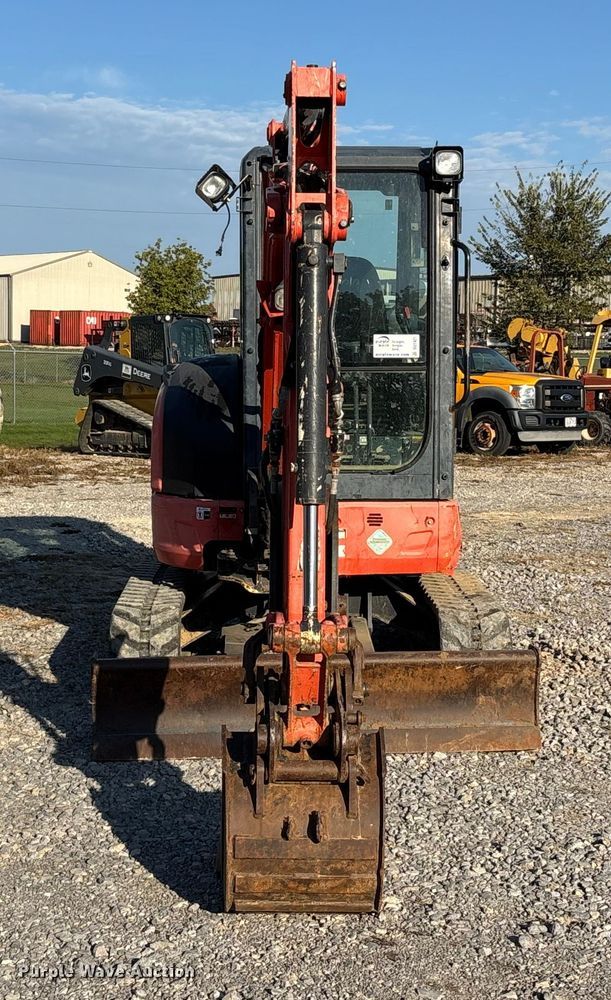 EXCAVADORA 2015 KUBOTA U354