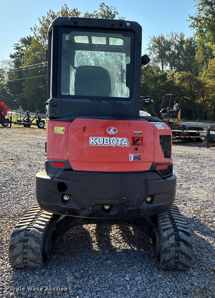 image for item DU1421 2015 Kubota U35-4 mini excavator