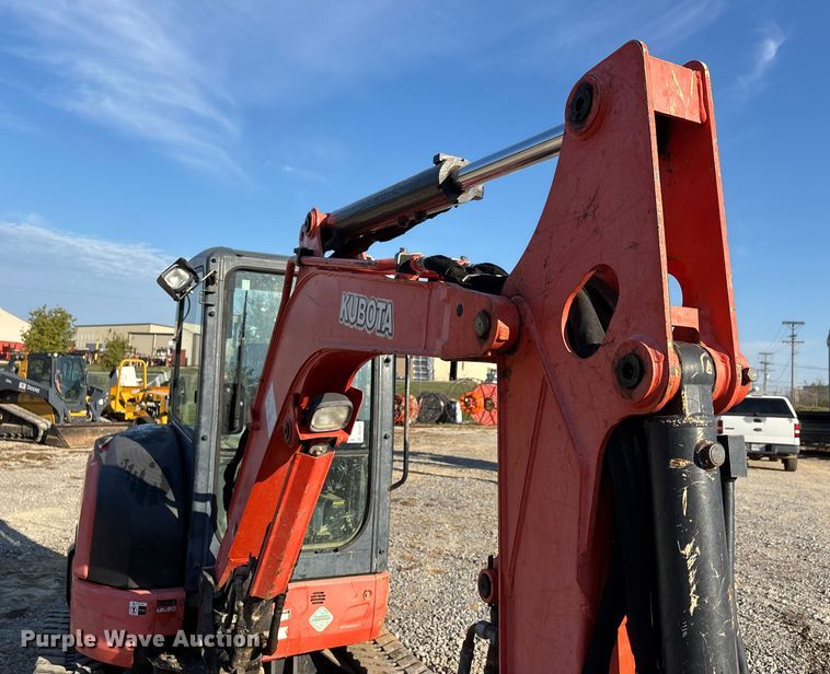 image for item DU1421 2015 Kubota U35-4 mini excavator