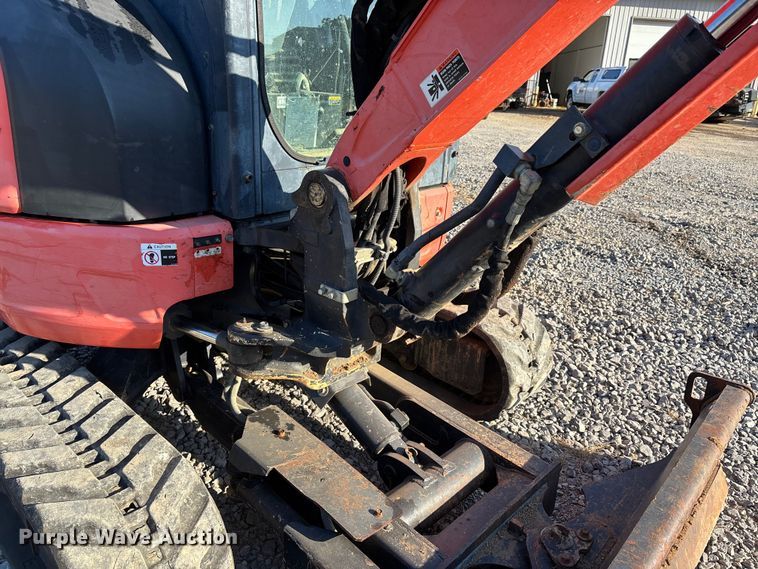 image for item DU1421 2015 Kubota U35-4 mini excavator
