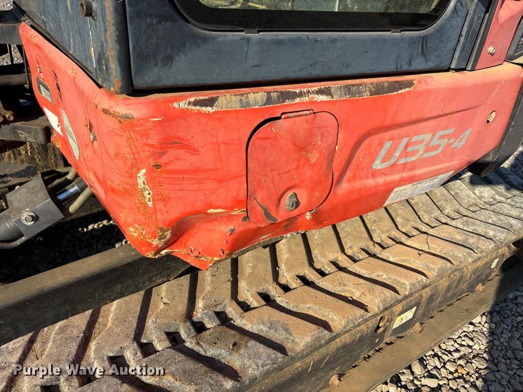 image for item DU1421 2015 Kubota U35-4 mini excavator