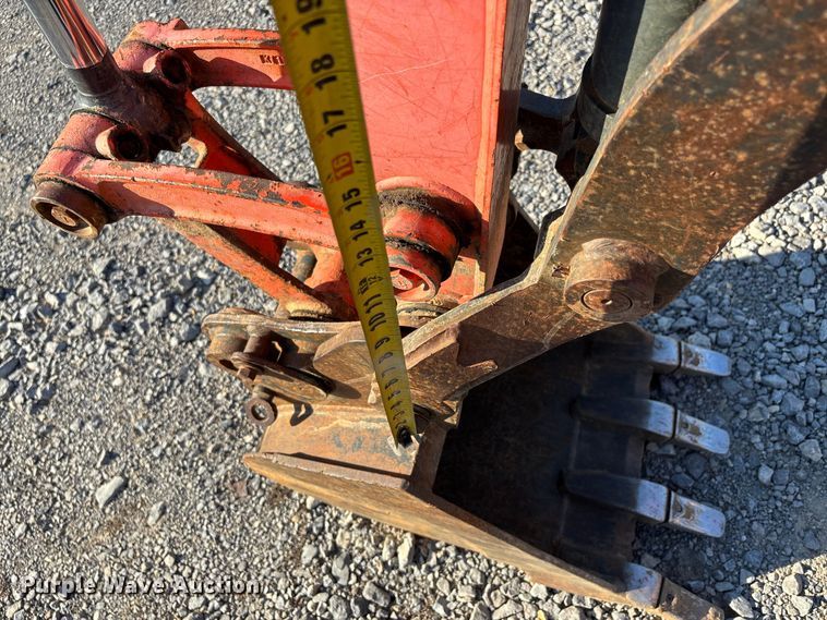 image for item DU1421 2015 Kubota U35-4 mini excavator