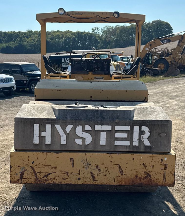 image for item DU3502 Hyster C-766-A double drum vibratory roller