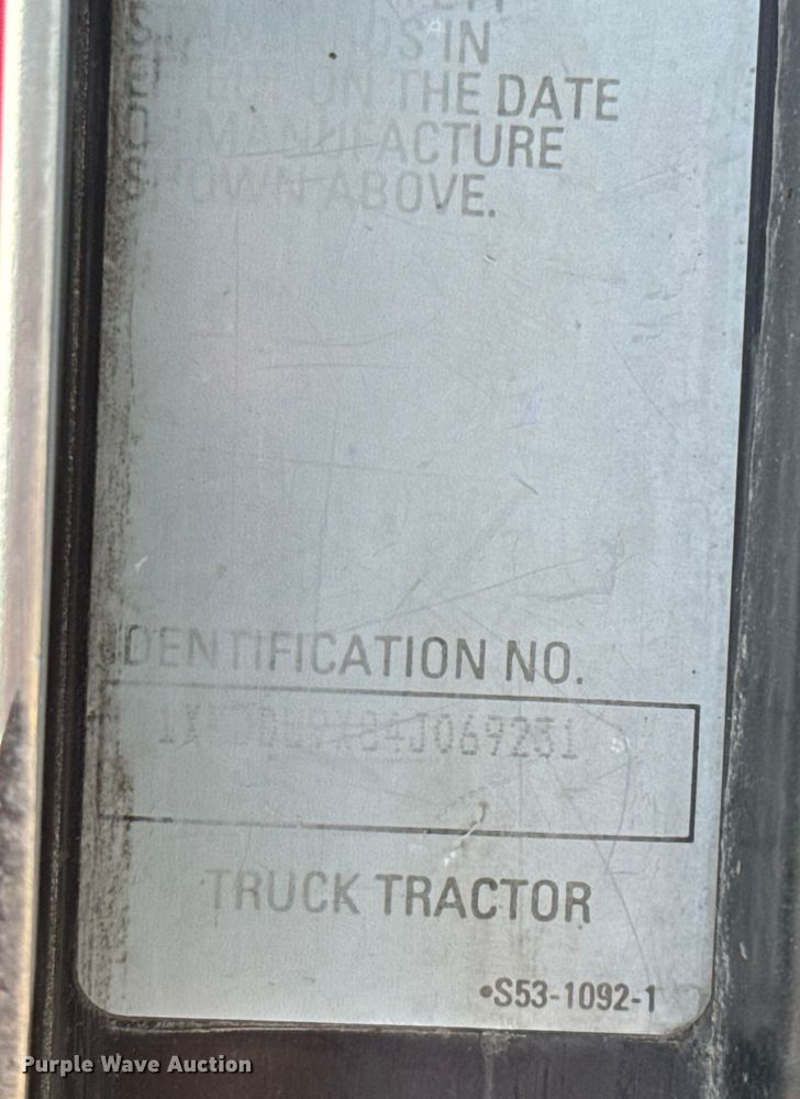 image for item DU3509 2004 Kenworth T800 dump truck