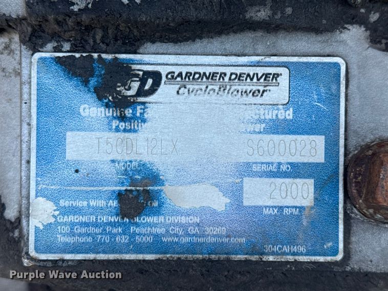 image for item DU3513 Gardner Denver T5CDL12LX pump