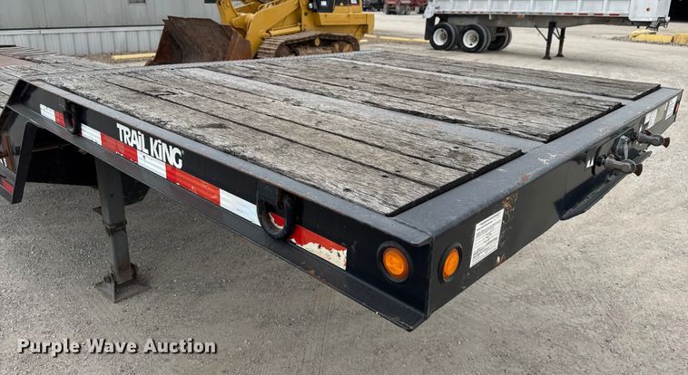 image for item DU3536 2009 Trail King TK50-432 equipment trailer