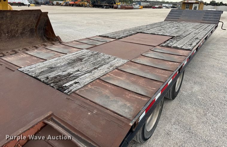 image for item DU3536 2009 Trail King TK50-432 equipment trailer