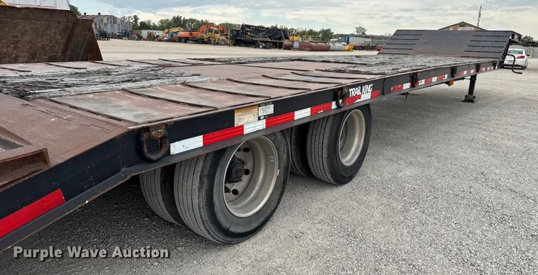 image for item DU3536 2009 Trail King TK50-432 equipment trailer