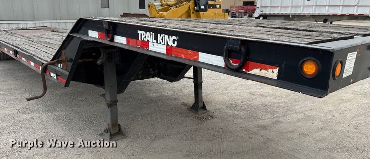 image for item DU3536 2009 Trail King TK50-432 equipment trailer