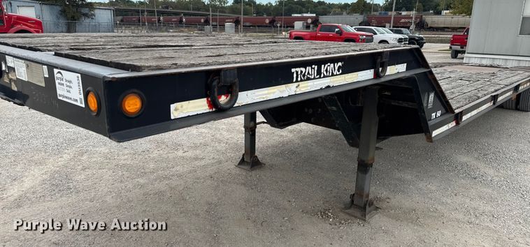 image for item DU3536 2009 Trail King TK50-432 equipment trailer