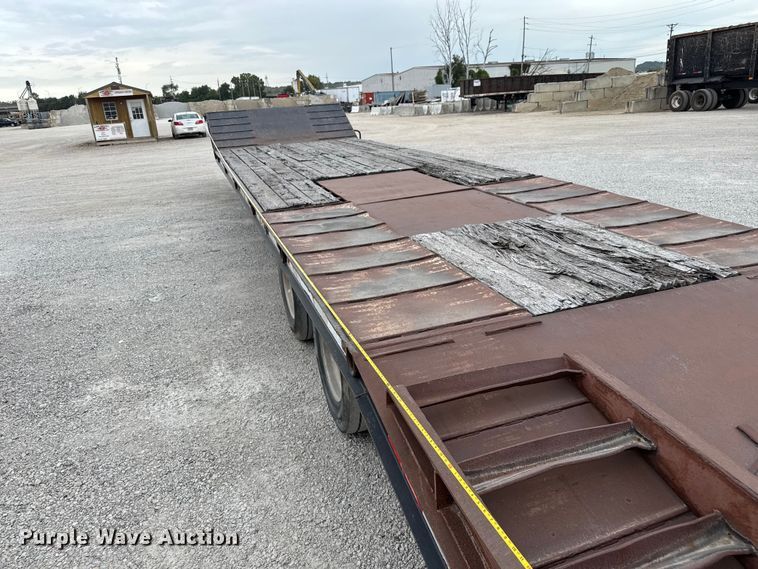 image for item DU3536 2009 Trail King TK50-432 equipment trailer