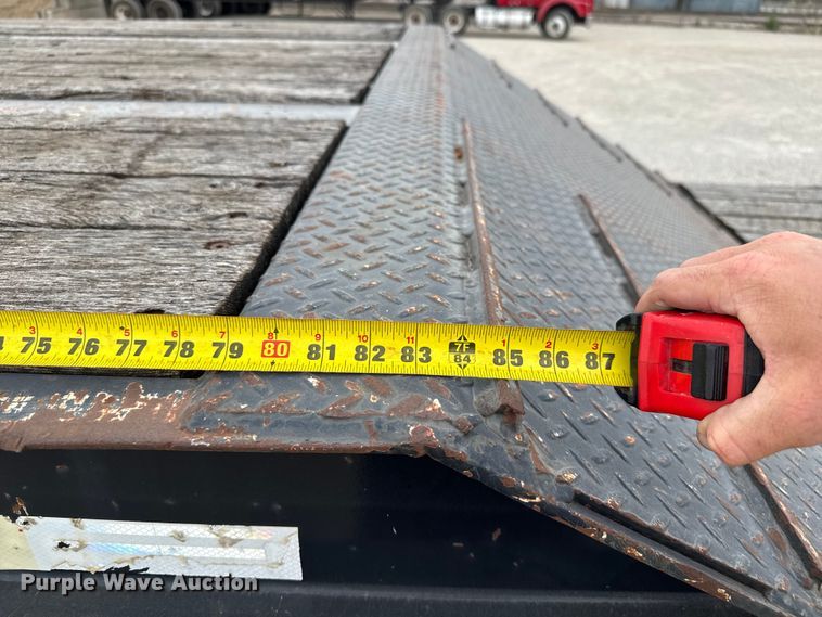 image for item DU3536 2009 Trail King TK50-432 equipment trailer