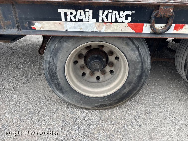 image for item DU3536 2009 Trail King TK50-432 equipment trailer