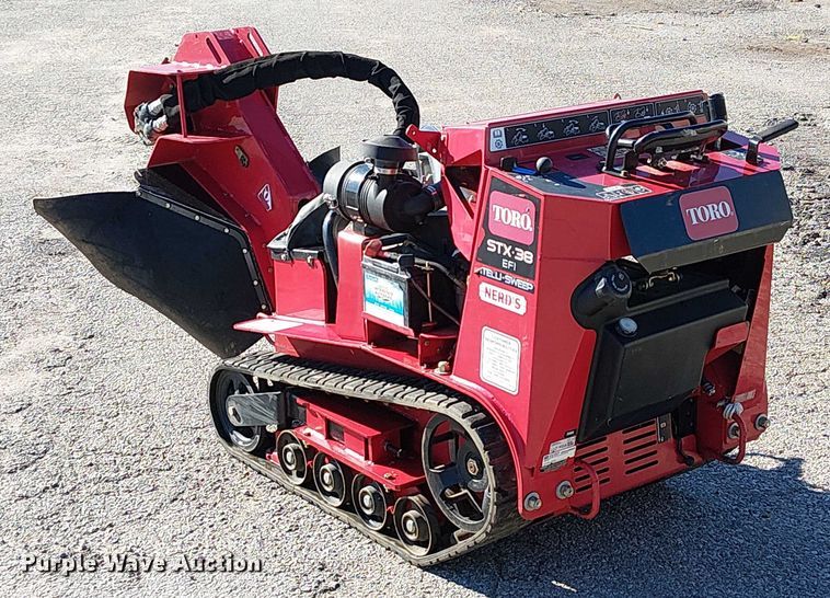 image for item DU3553 Toro STX 38 EFI Intelli-Sweep stump grinder