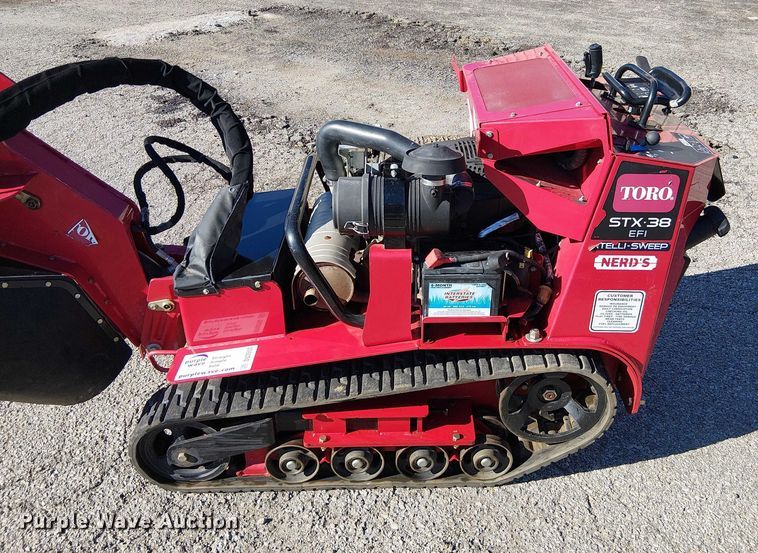 image for item DU3553 Toro STX 38 EFI Intelli-Sweep stump grinder